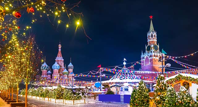 Новогодняя Москва